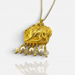 The Lion & The Sun Pendant - Sterling Silver 925